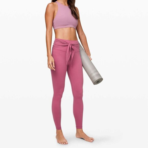 Lululemon Align Pant 28" *Wrap Waist- Special Edition Tie Waist High Rise- Size4 - Picture 1 of 13